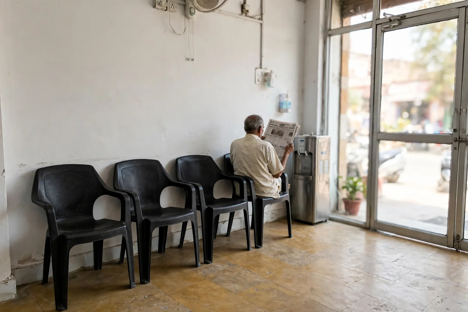 The waiting corner